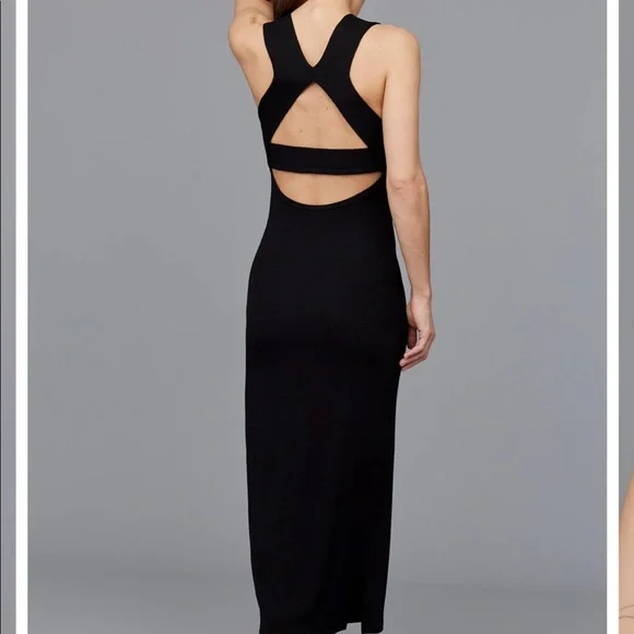 LNA Dresses | LNA Ribbed Singer Dress | Color: Black | Size: S | Ludyss's Closet